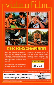 Der Rikschamann - Das haut das größte Schlitzauge um! - Große Hartbox von Inked Pictures - Limited Edition - Cover A